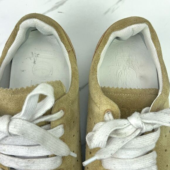 Loewe Low Top Mens Size 42 EU 9 US Tan Khaki Suede Sneakers Italy Made Shoes main image 9